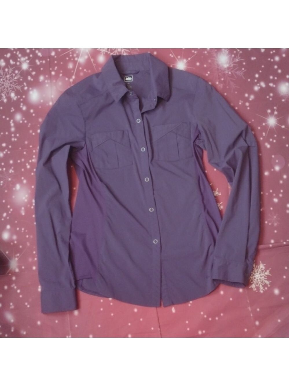 REI outdoor purple top size XS